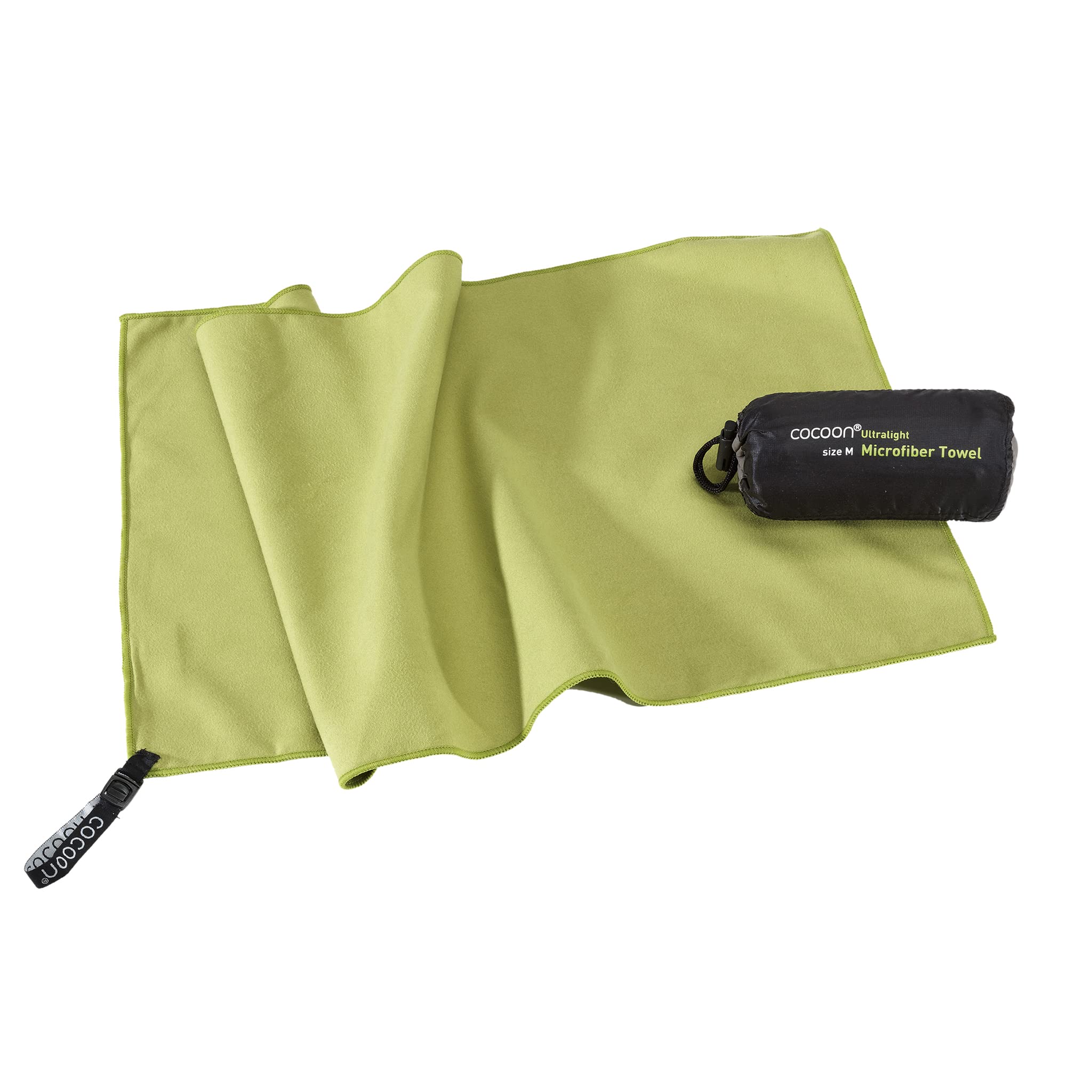 Cocoon Unisex Green Ultralight - Lightweight Microfibre Hand Towel, Adult (Unisex), Wasabi, L