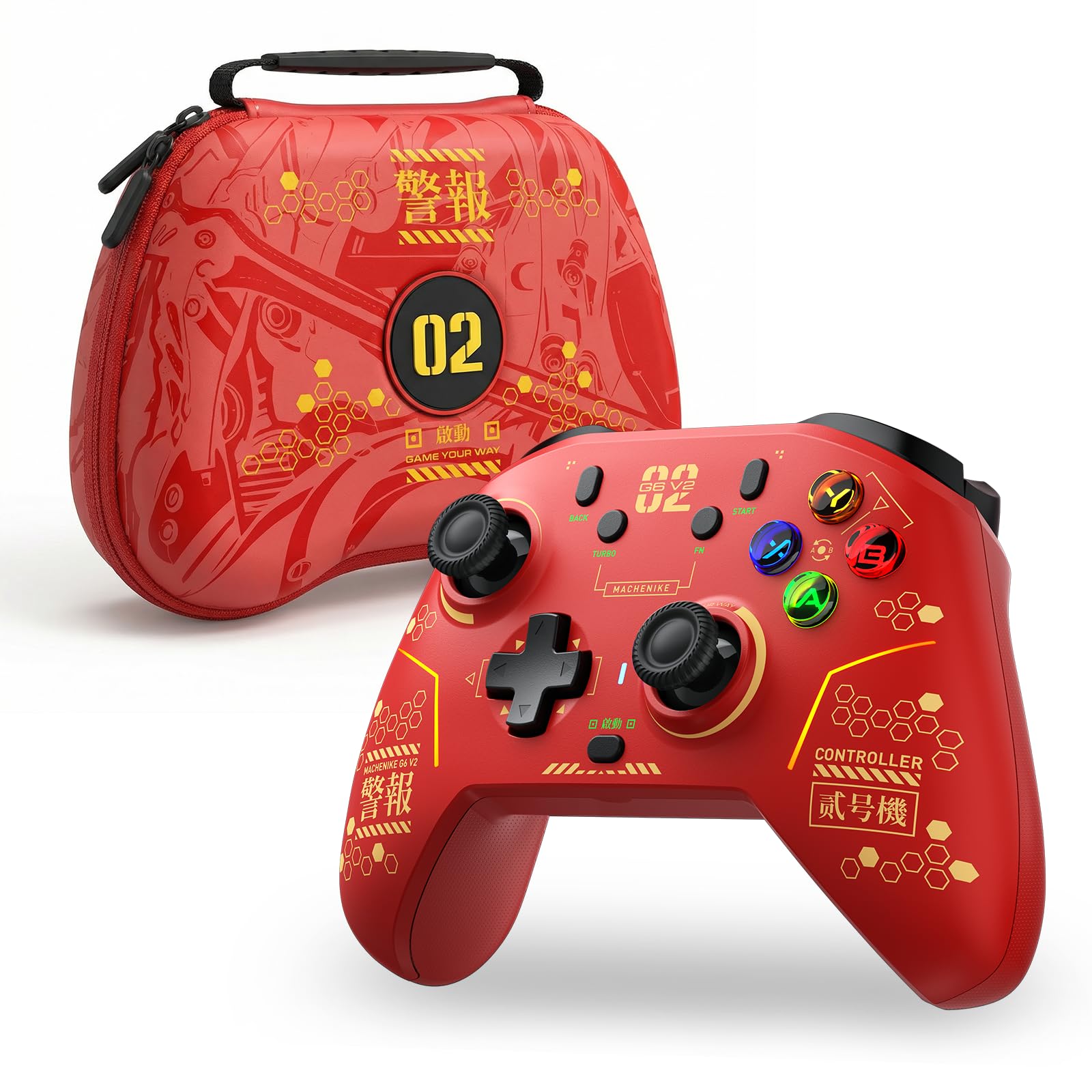 Amazon.com: Machenike G6V2PE Wireless Controller for PC/Switch/iOS