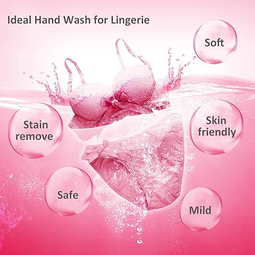 Miniatura 4 de BEE & FLOWER Barra de jabón de limpieza para ropa interior con abanico, barra de jabón para ropa interior (6.3 onzas x 4)