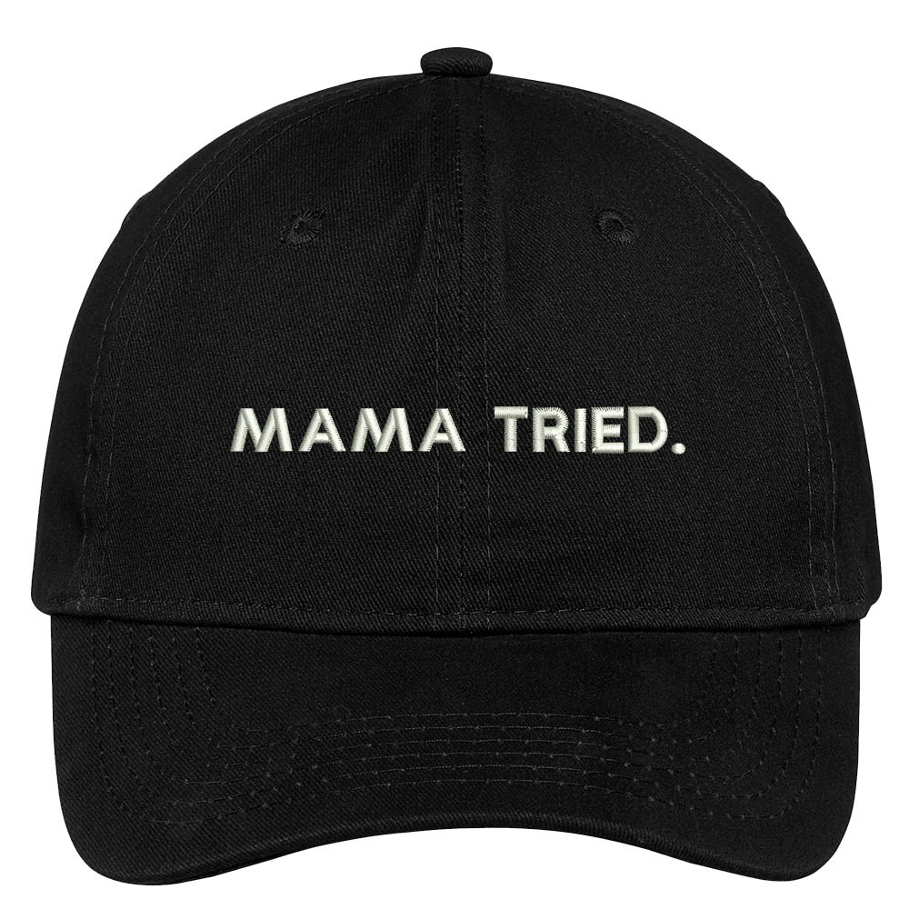 Trendy Apparel ShopMama Tried. Embroidered Soft Brushed Cotton Low Profile Cap