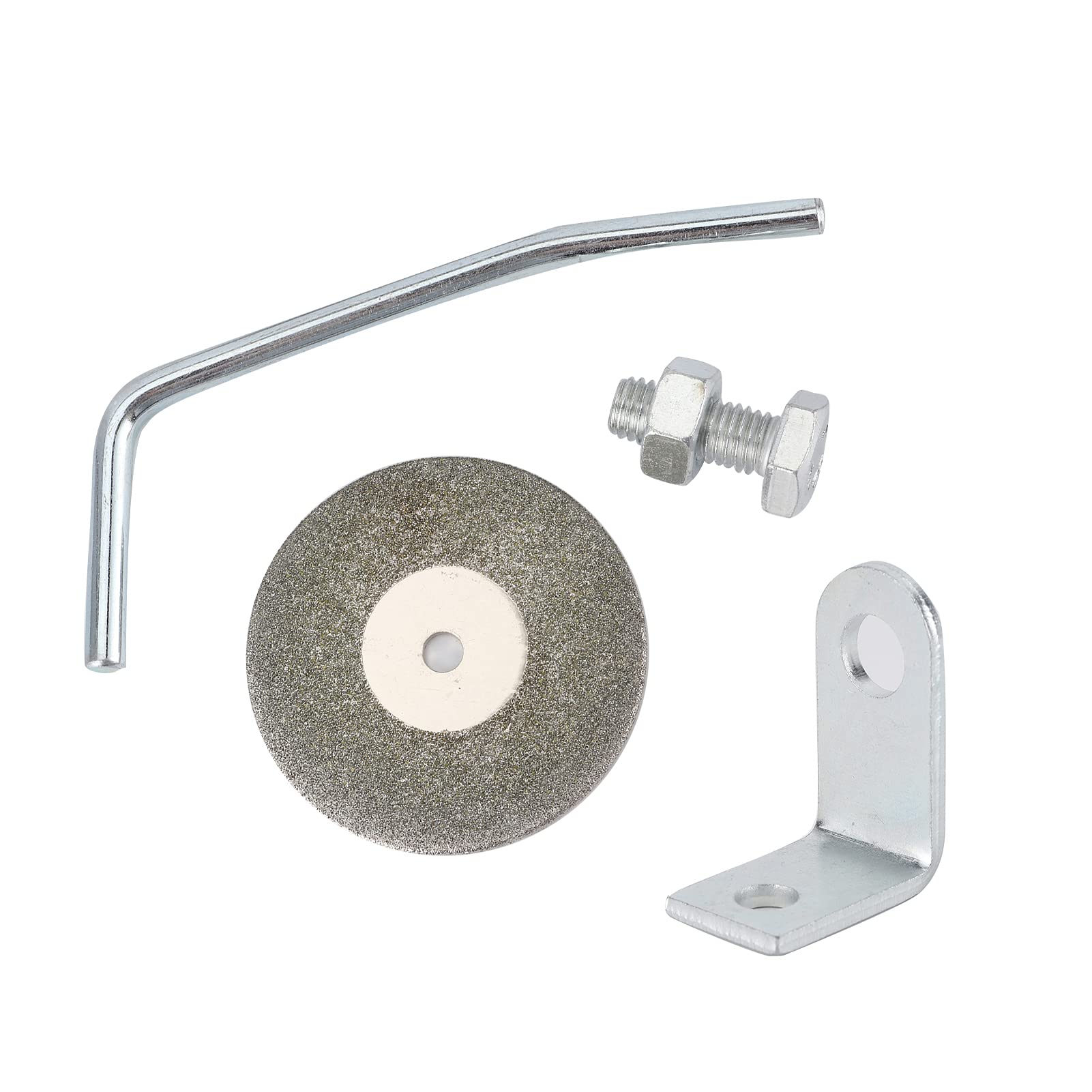 Limador de segmentos de pistón, 91089408 Kit de Limador Manual Universal de Anillos de Pistón Recambio de Muela para Rectificar Anillos de Pistón de Aleación de Aluminio