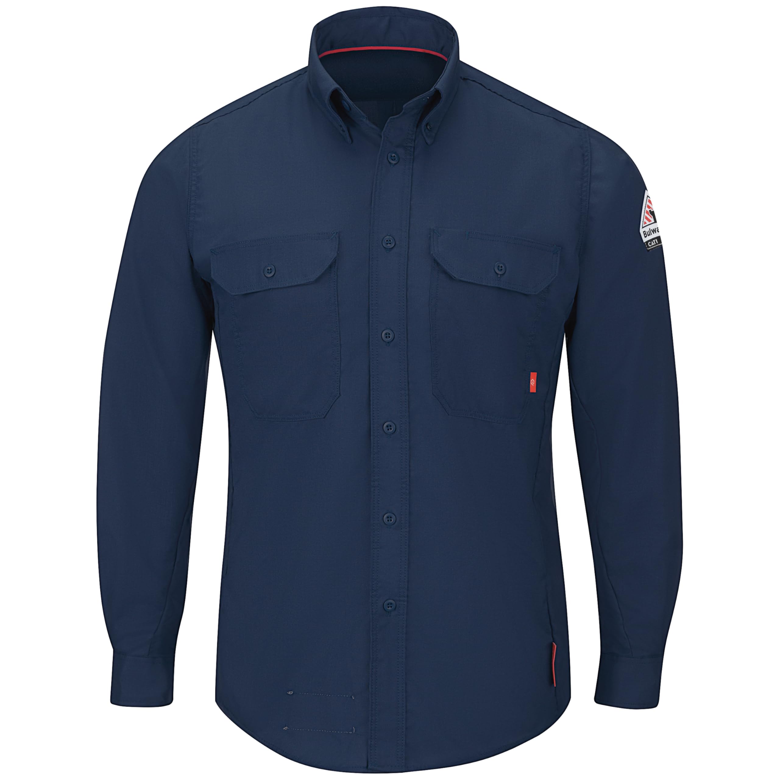 Bulwark FR Men's Iq Series Flame Resistant Midweight Comfort Woven Shirt