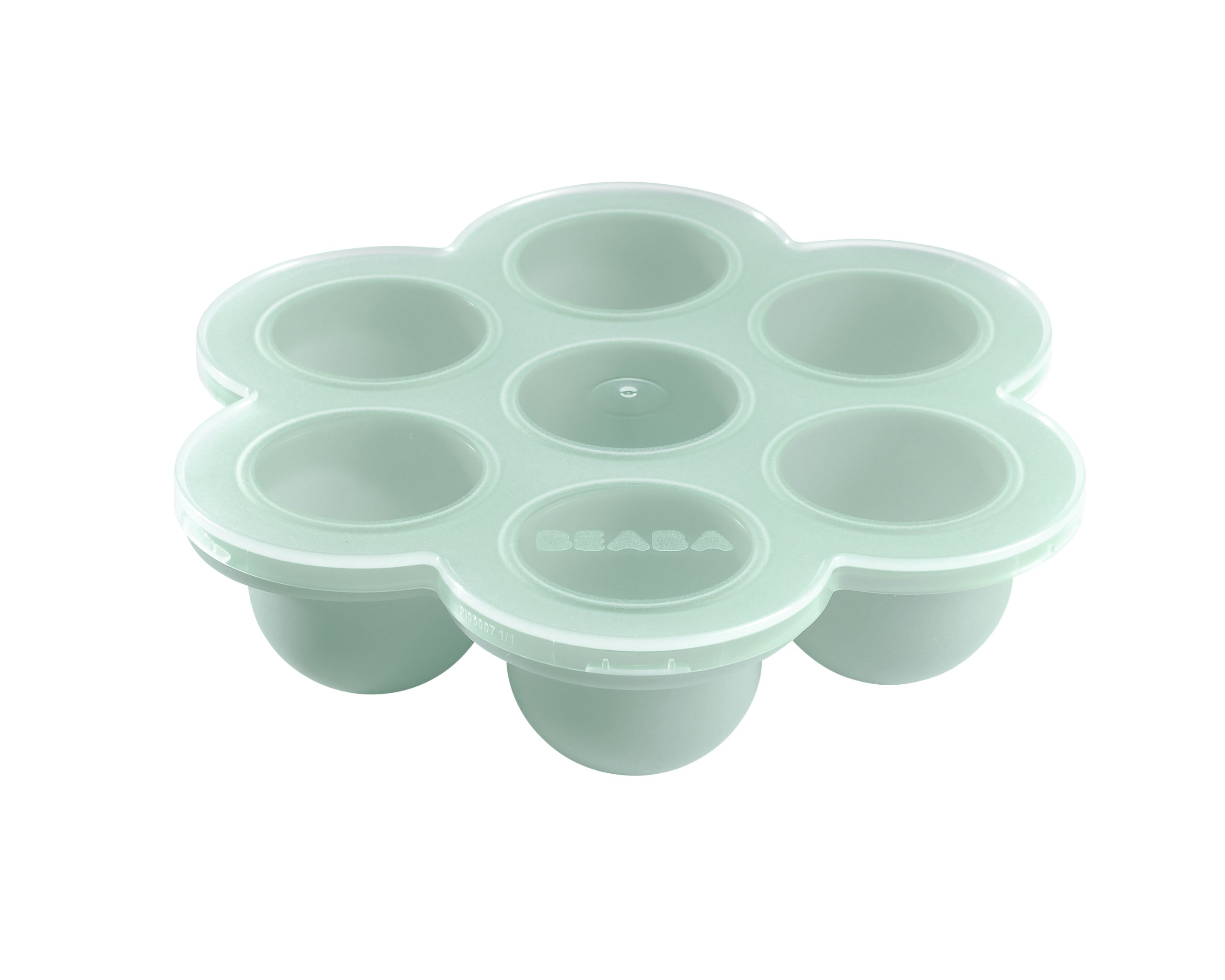 BEABA Silicone Multiportions Container - Baby Food Storage Silicone Tray