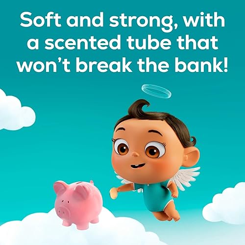 Miniatura 6 de Angel Soft Papel higiénico, 48 megarrollos con tubo perfumado de lavanda