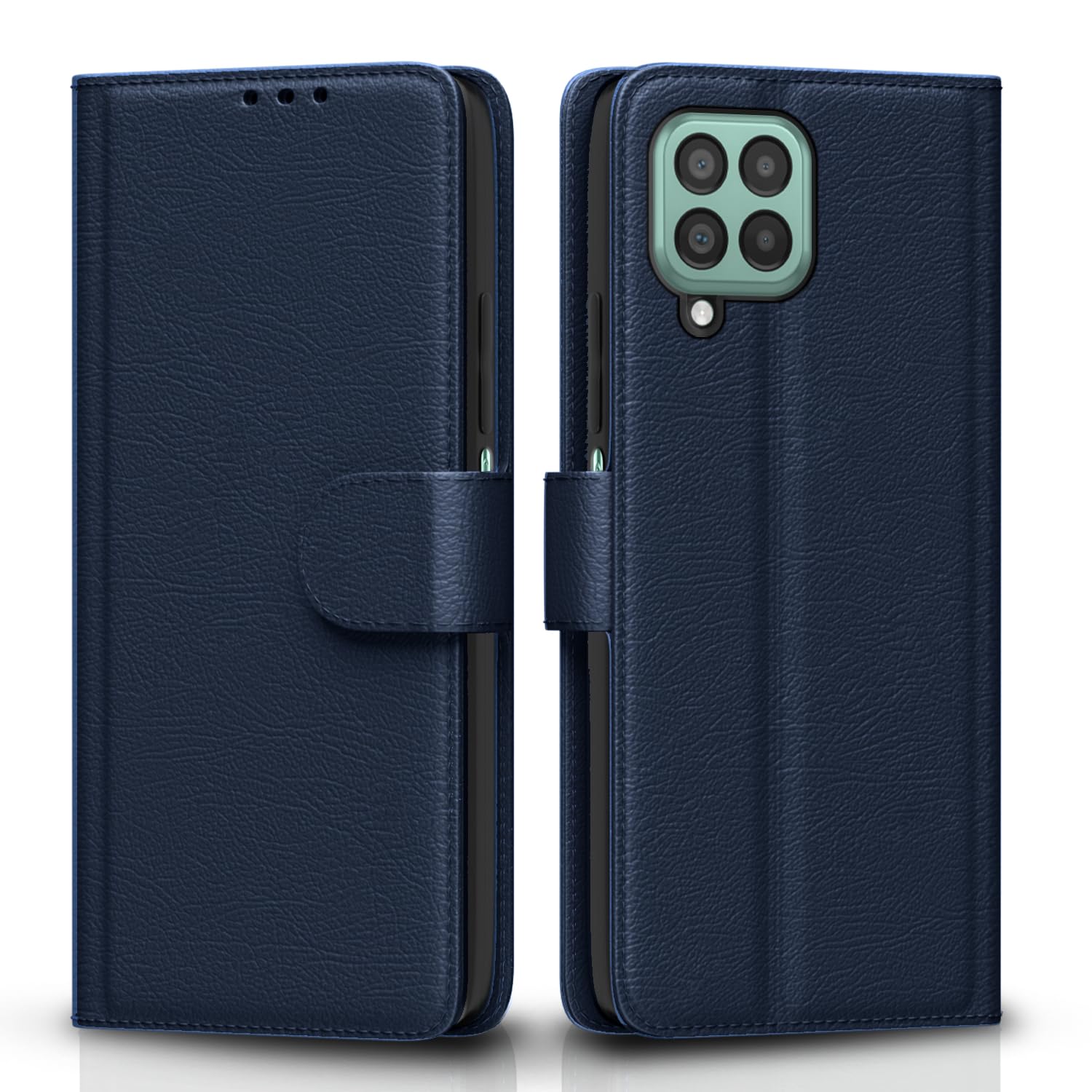 Samsung Galaxy M33 5G Flip Cover - Leather & Protection -9 Samsung Galaxy M33 5G Flip Cover - Leather & Protection -9