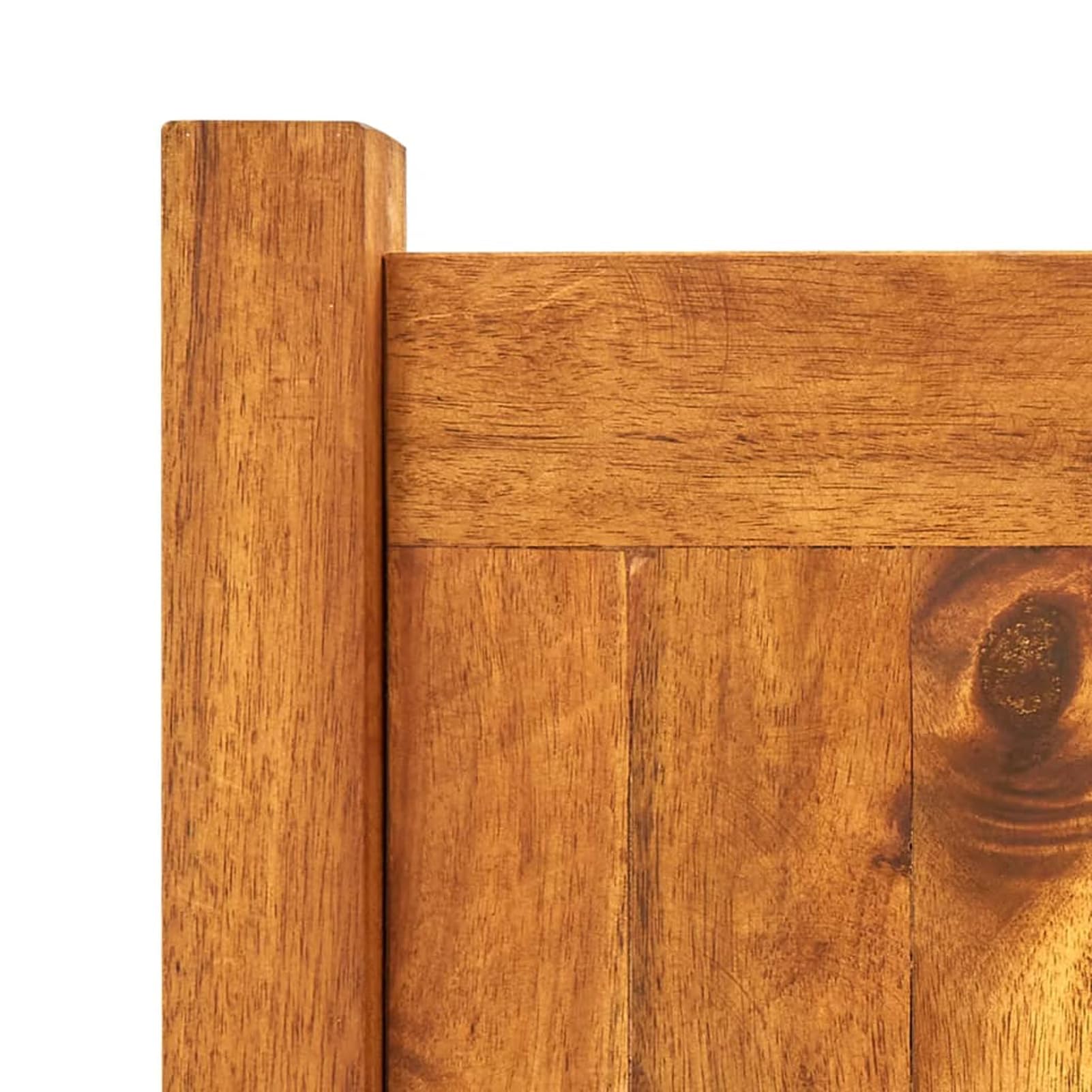 ShGaxin Arriate, Tavolo da coltivazione, Orto Domestico, Coltivazione di piante aromatiche, Arriate da giardino, in legno di acacia 50x25x25 cm
