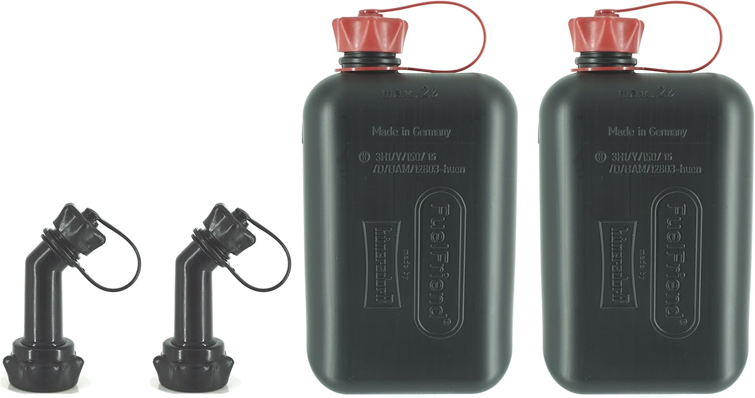 3x FuelFriend® BIG max. 2,0 Liter BLACK 1 Füllrohr-Set - FuelFriend