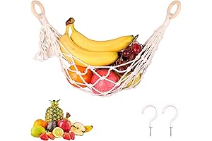 Tiny Hammock for Fruit Storage and Kitchen Decor