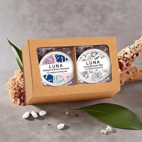 Miniatura 8 de Barra de champú y acondicionador Luna Collagen & Biotin (Luna Shampoo)