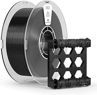 kexcelled PC Filament 1,75 mm, Polycarbonat 3D-Drucker Material, Hohe Festigkeit und Zähigkeit und Hitzebeständigkeit, Maßgenauigkeit +/- 0,03 mm, 1 kg (2,2 lbs) Spule, Schwarz