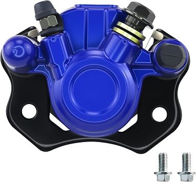 PRO BAT Hydraulic Rear Disc Brake Caliper System/Pads for 125cc 250cc ATV Quad PIT PRO Dirt Bike Buggy Blue