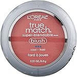 LOreal ParisTrue Match Super-Blendable Blush, Rosy Outlook 0.21 oz (Pack of 2)