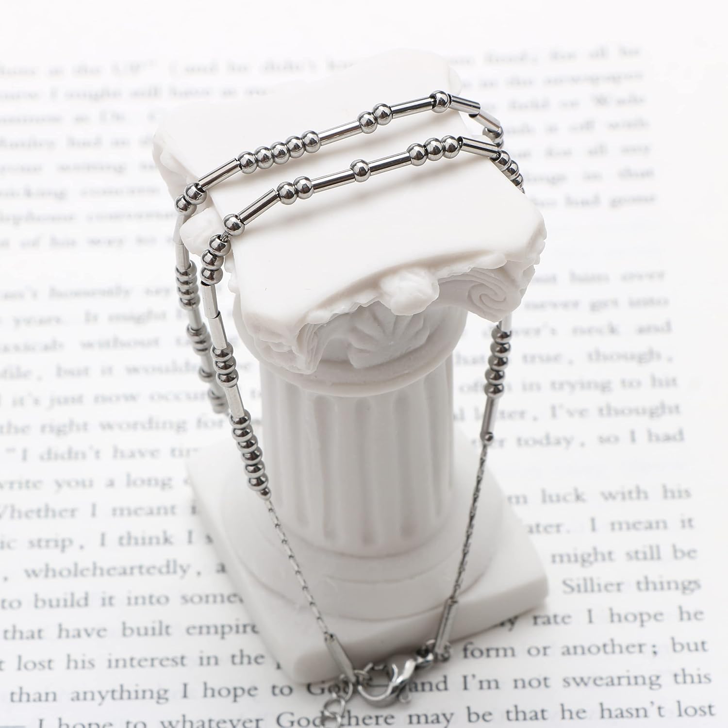 JoycuFF Inspirational 𝗠𝗼𝗿𝘀𝗲 𝗖𝗼𝗱𝗲 𝗕𝗿𝗮𝗰𝗲𝗹𝗲𝘁𝘀 𝗳𝗼𝗿 𝗪𝗼𝗺𝗲𝗻 Gold Silver Stainless Steel Beads Bracelets Encouragement Birthday Gifts for Her Daughter Sister Mom Best Friend