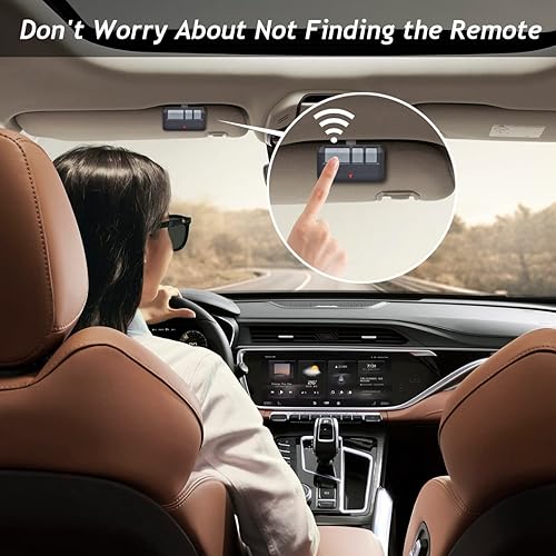 Miniatura 2 de Repuesto compatible con Liftmaster Chamberlain Sears Craftsman 893max universal para puerta de garaje, control remoto, paquete de 2