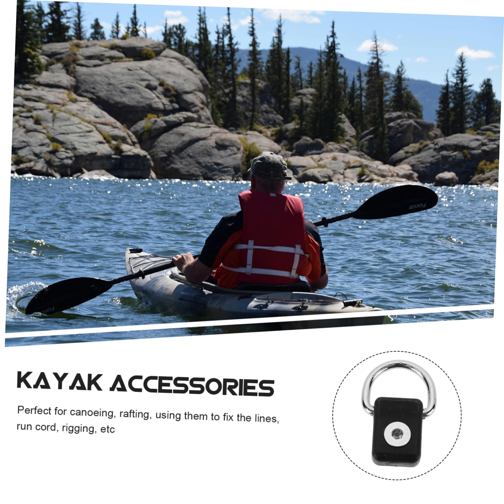 Kit De Rivets Professionnels Pour Kayak Et Bateau - 50 Rivets + 50 Joints (Alliage Aluminium)