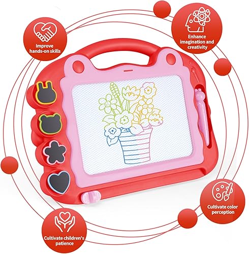 Miniatura 3 de YySiRui Tablero magnético de dibujo para bebés de 3, 4, 5 años, tablero de garabatos borrable para niños, juguetes para niños pequeños de 3 a 5
