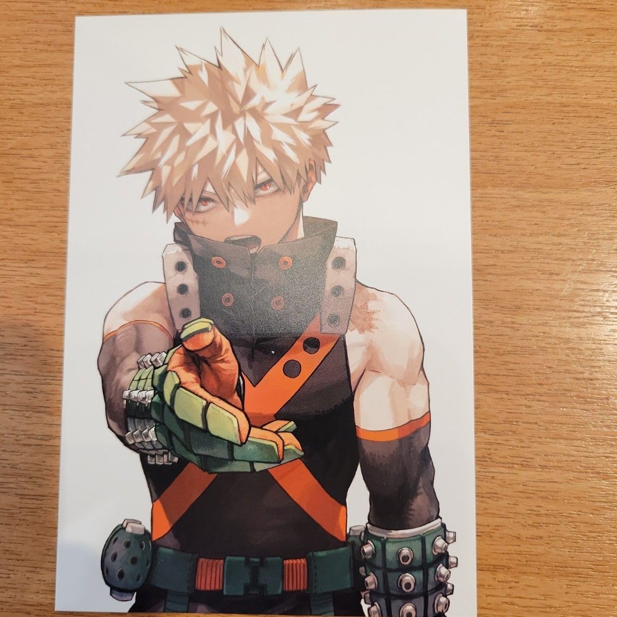 Amazon.co.jp: ヒロアカ 42巻 特典 イラストカード 爆豪勝己 : おもちゃ