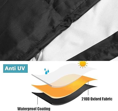 Miniatura 4 de Cubierta impermeable para tanque de 100 galones ovalada adecuada para uso en exteriores, protege tu tanque de stock