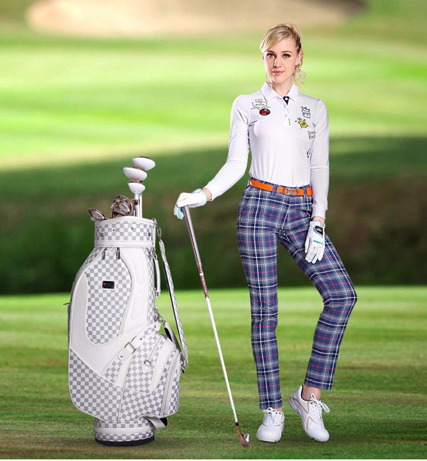 PGM Golfschuhe Frauen Outdoor-atmungsaktive Golfschuhe Laufschuhe Turnschuhe für Frauen