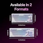 RAPOO V700DIY-98 Clavier mécanique sans fil, BT5.0 + 2.4GHz, clavier de jeu personnalisé à chaud, commutateur linéaire en argent de vitesse, 16.8M Par clé RGB, Mont à joint, son crémeux, plein NKRO Anti-Ghosting