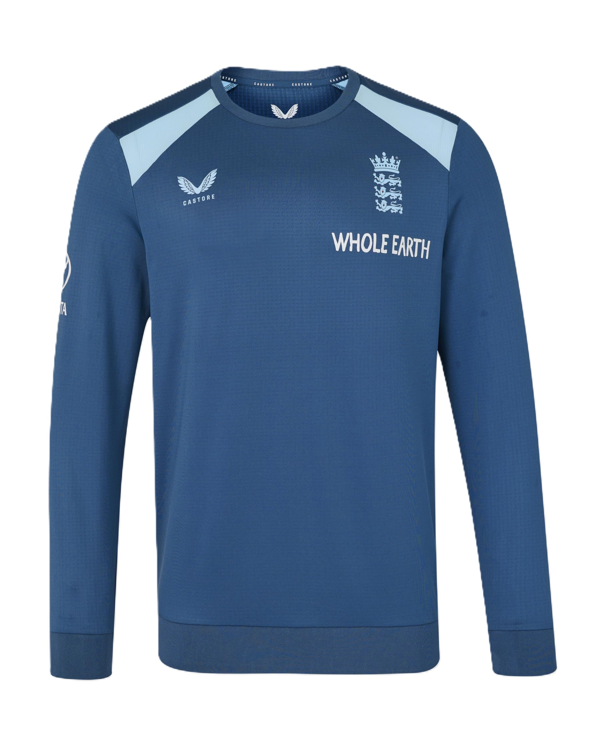 Castore England Cricket Men's Performance Sweatshirt, Navy Ensign, 4XL