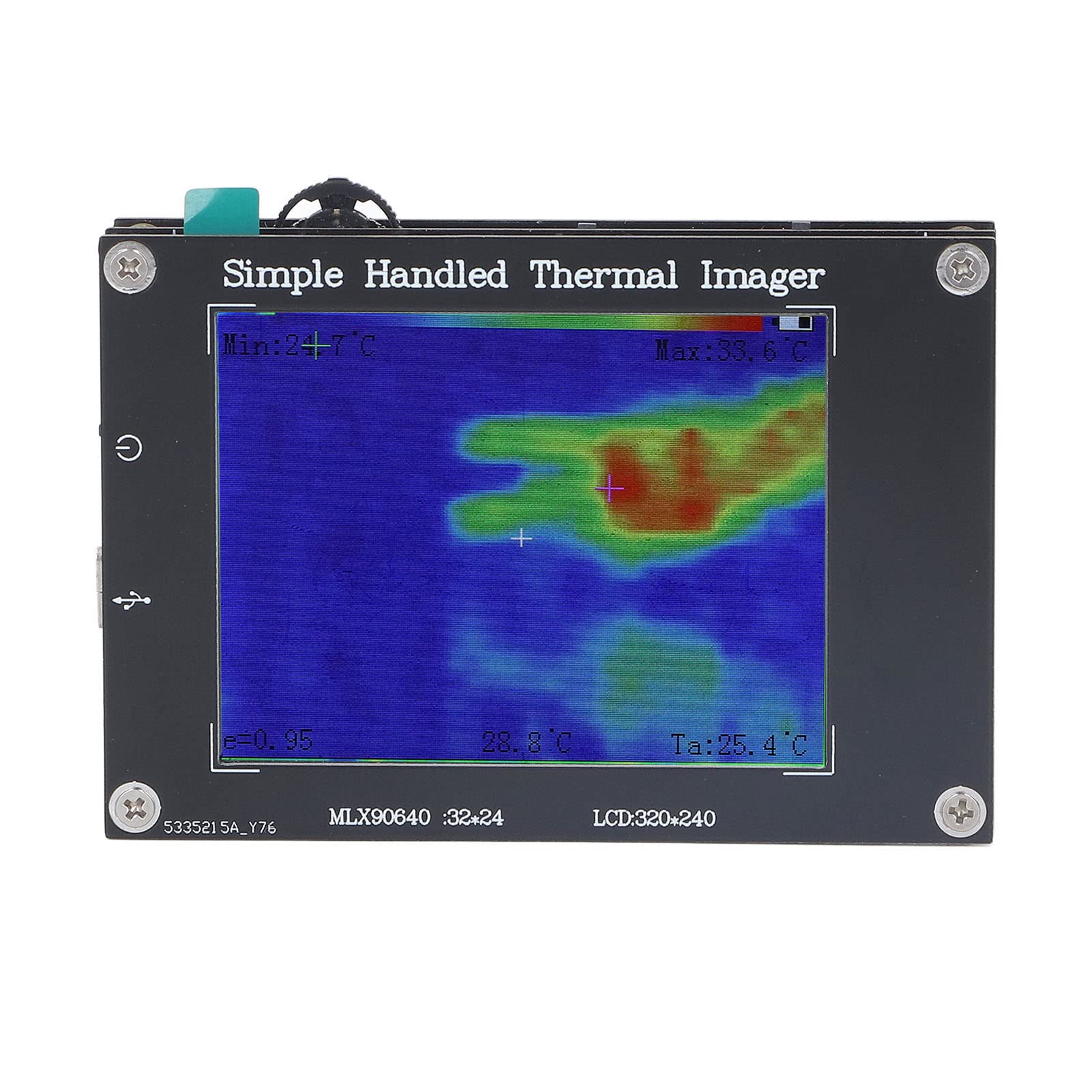 FTVOGUE Cámara Termográfica con Pantalla de 3,2 Pulgadas, Cámara Infrarroja