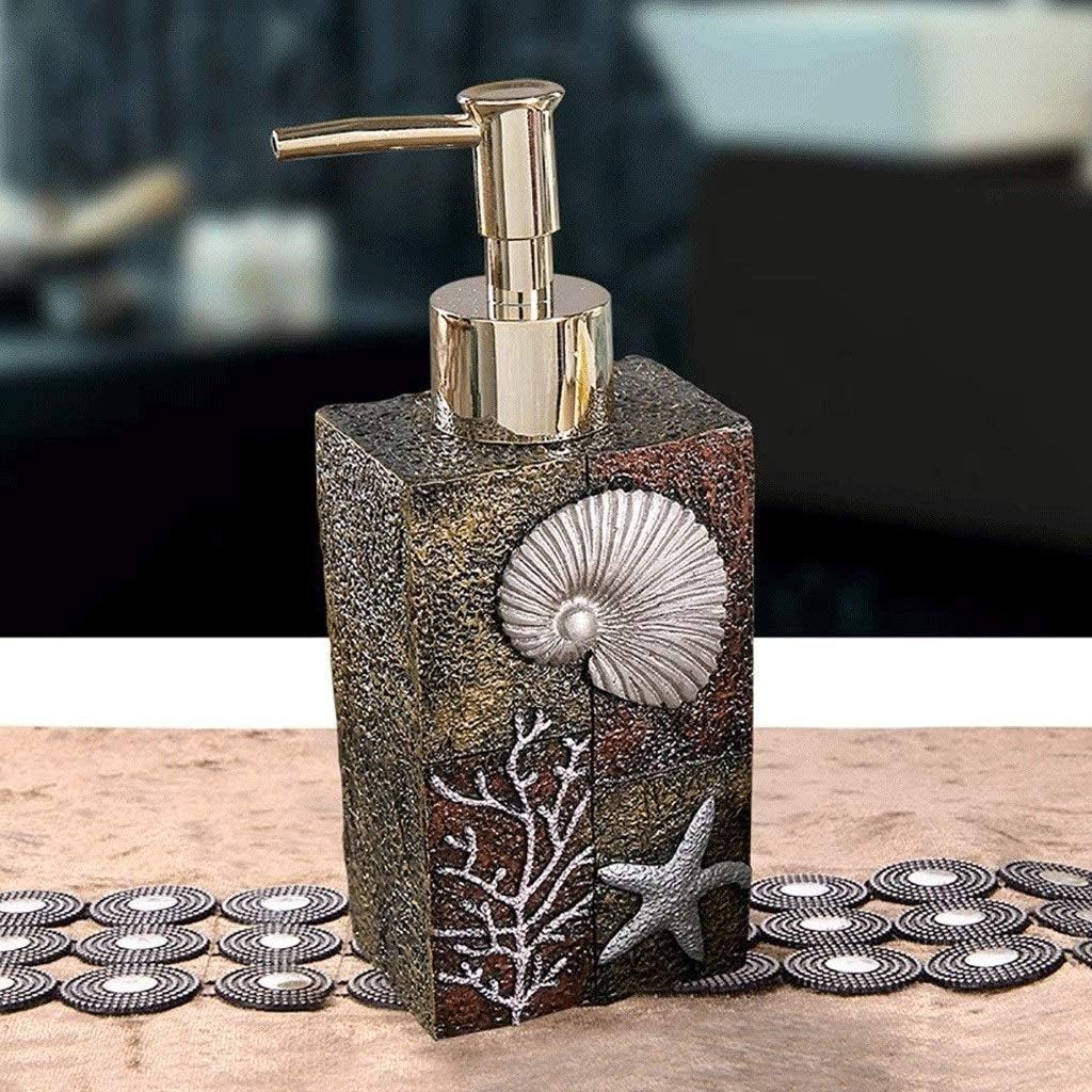 Soap Dispenser, Square Countertop, Suitable for All Kinds Liquid or Lotion in Bathroom
