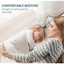 UBBCARE Bed Rail for Toddlers, Bed Bumper for Toddlers, Toddler Bed Bumper with Washable Cover, Rails Guard for Baby, and Seniors, Fit for Twin, Full, Queen Size Beds