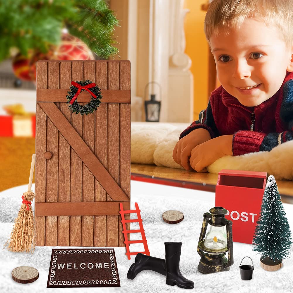 Accessoires Miniatures De Noël - Lot De 22 Pièces (bonshommes Pain D'épice, Sapin, Couronne...), Pour Maison De Poupée 1:12 - 5