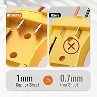 Vista 3 de Adaptador de rueda eléctrica compatible con Dewalt 20V batería arnés conector 12 AWG cable 12 ruedas eléctricas de 12 voltios