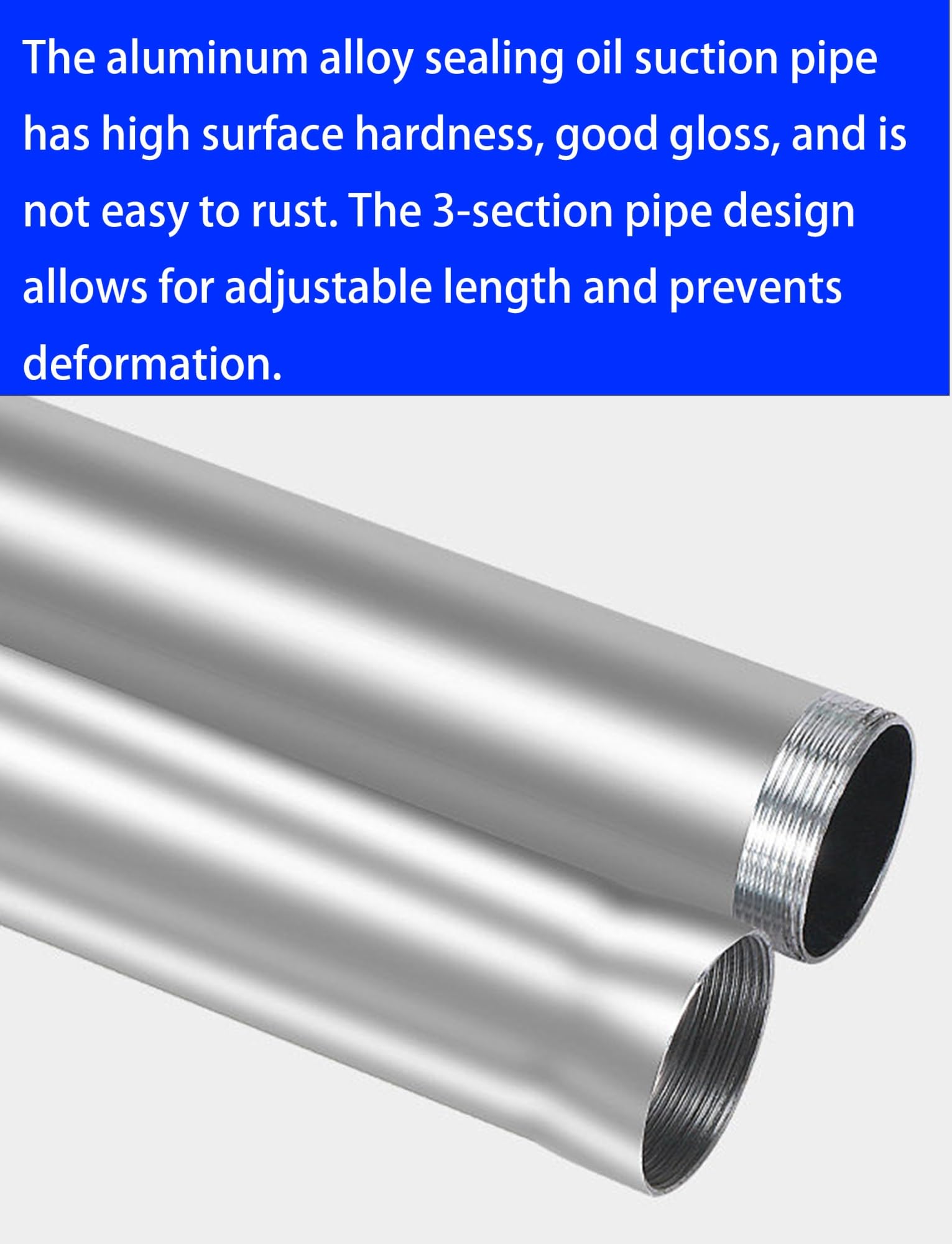 Pompe à main rotative en alliage d'aluminium, pompe de transfert d'huile manuelle for réservoir de kérosène diesel essence(1in/25mm)