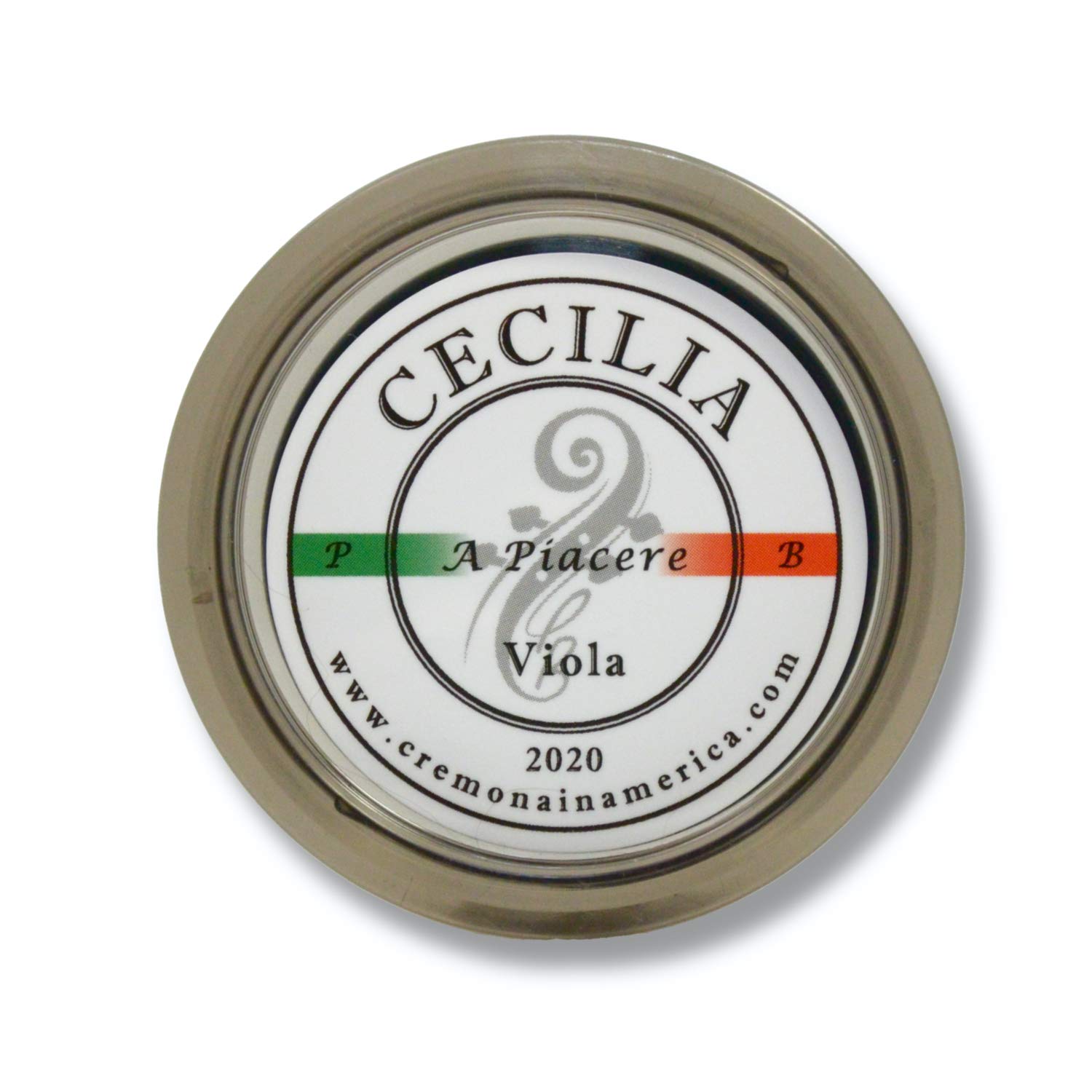 CECILIA ‘A Piacere’ Rosin for Viola, Rosin Specially Formulated Viola Rosin for Viola Bows (MINI (Half Cake))