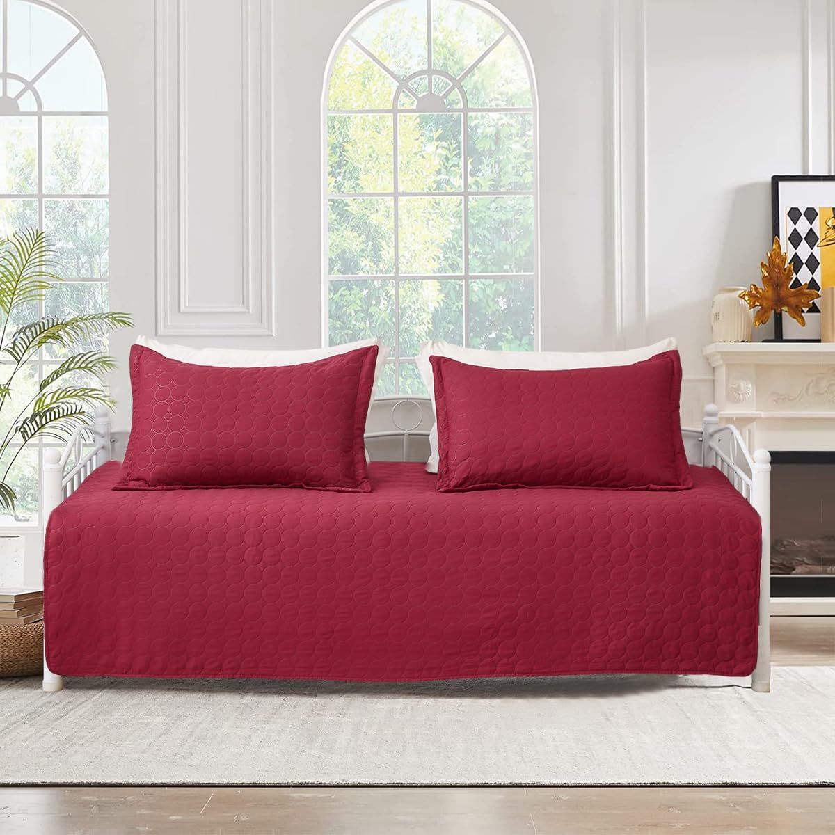 Jarson 3Piece Daybed Cover Set,Twin Daybed Bedding Sets