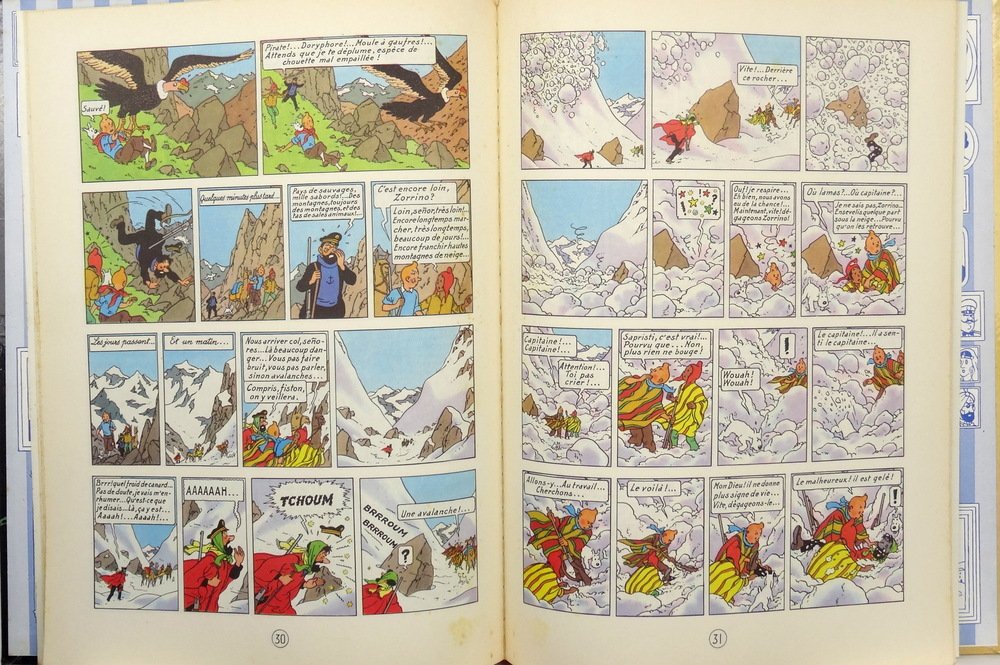 TINTIN PETIT FORMAT 14 TEMPLE DU SOLEIL 1