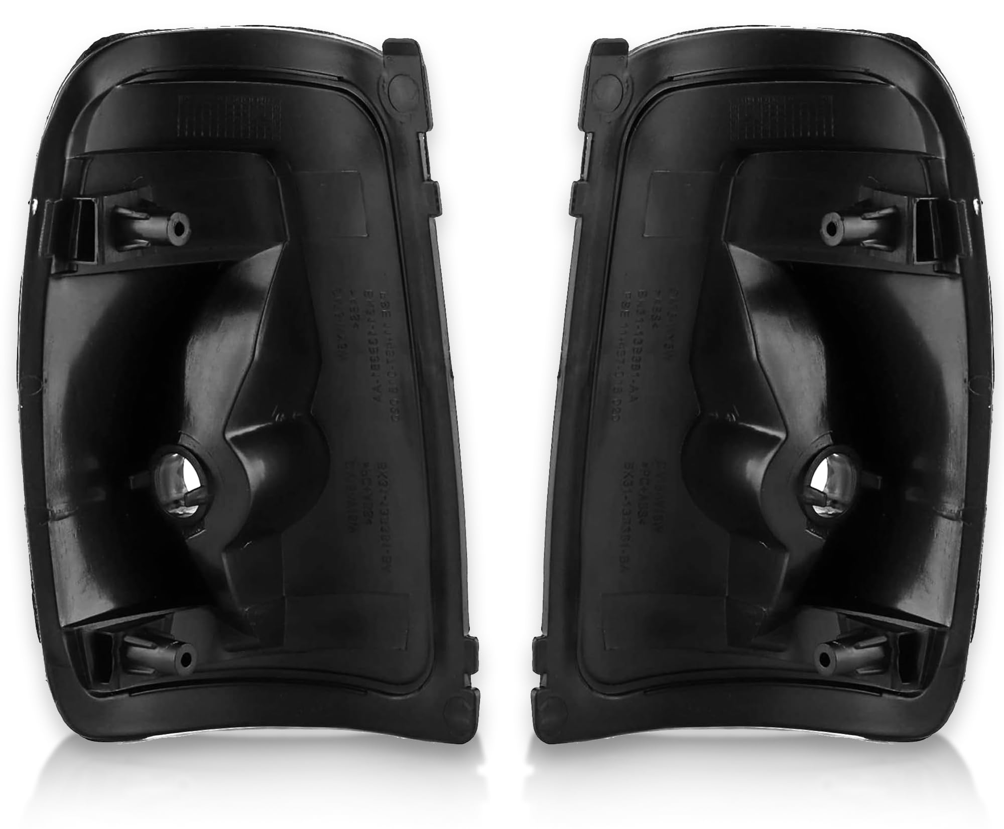 Coppia di indicatori di direzione per specchietto laterale sinistro e destro, per Ford Transit MK8 2014-2019 | OEM 1847387, 1847389, BK3113B382AB, BK3113B381AB | Transit Van, ribaltabile