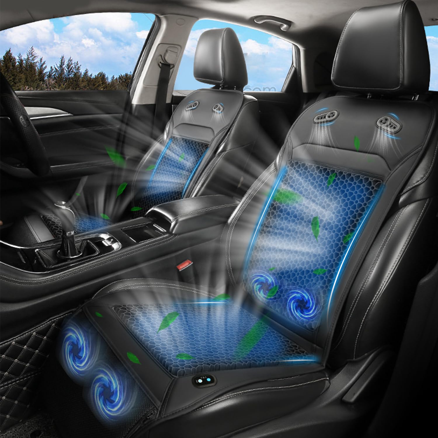 SMARTABL シートクーラー 車 クールシート 2026新進化 【ジェル素材…