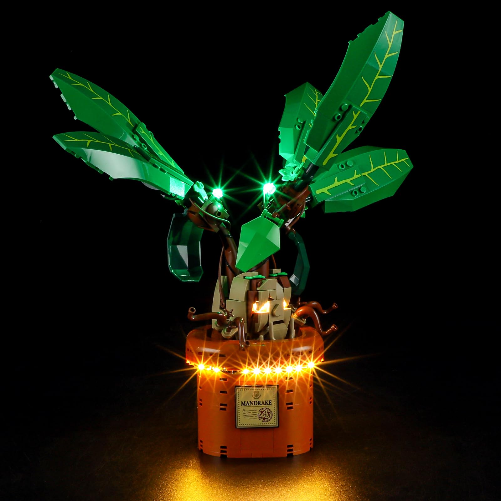 Vaodest LED Light for Lego 76433 Mandrake Set Building Blocks Model,Design and Configuration Compatible with Model 76433(Led Light Only, Not Building