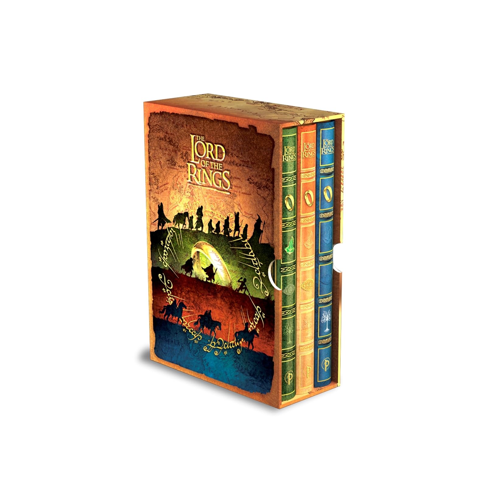 Coffret collector Paperblanks Pack de la trilogie Midi Coll. Le Seigneur des Anneaux
