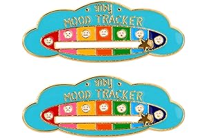 Personalized 2Pcs Mood Status Enamel Pins