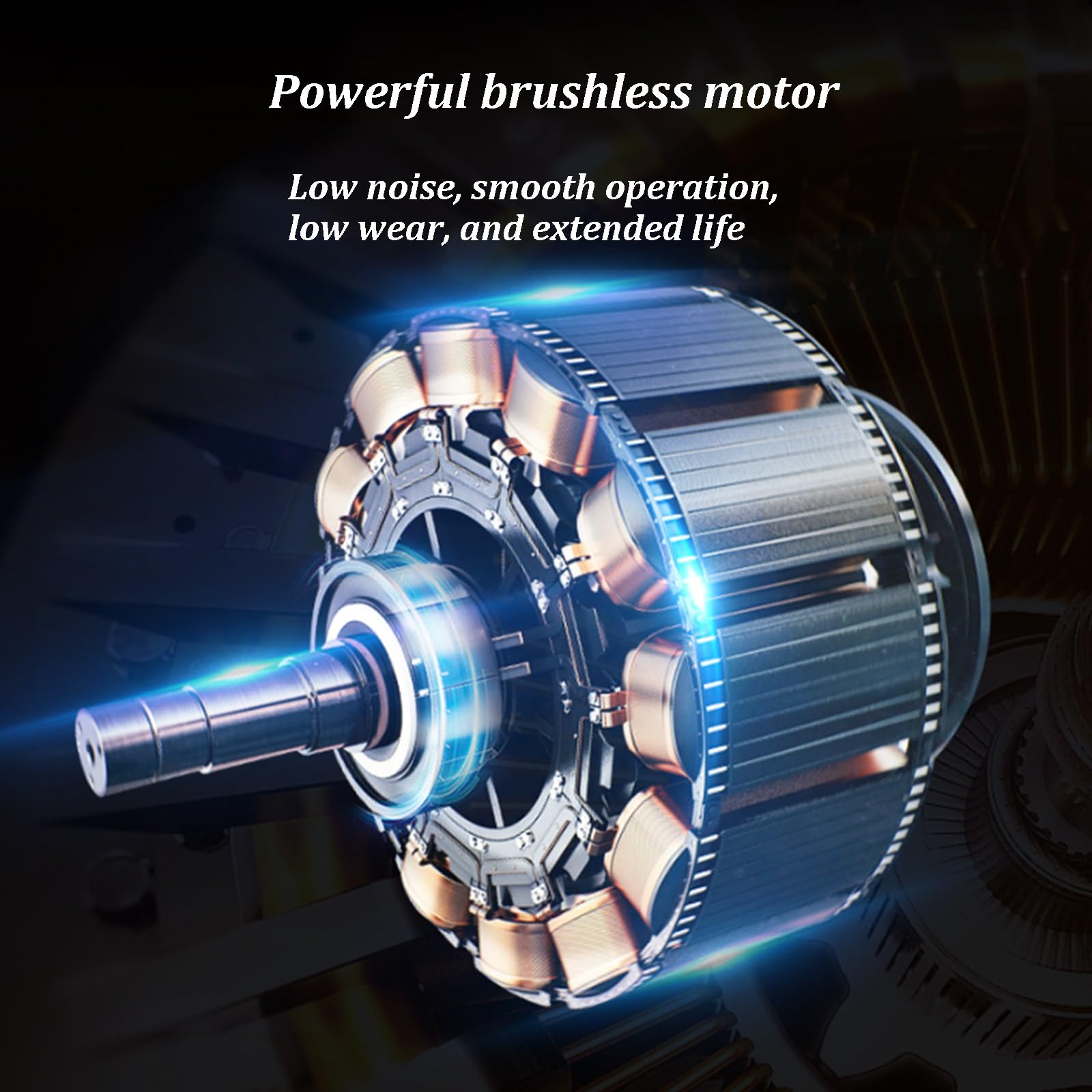 Motocoltivatore Elettrico Senza Fili, Motocoltivatore da Giardino, Batteria A Lunga Durata, Motore Brushless, Potente Coltivatore del Terreno per Prato, Frutteto E Orto