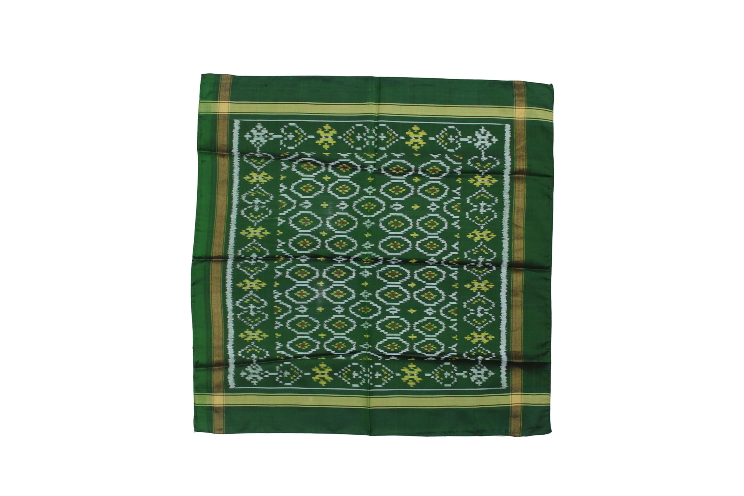 garvi gurjari Handloom Single Ikat Patola Pocket Square | Stylish Pocket Square18-picture-27