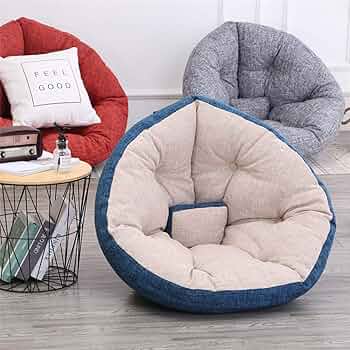 Amazon.co.jp: 座椅子 1人掛け 低反発クッション 折り畳み