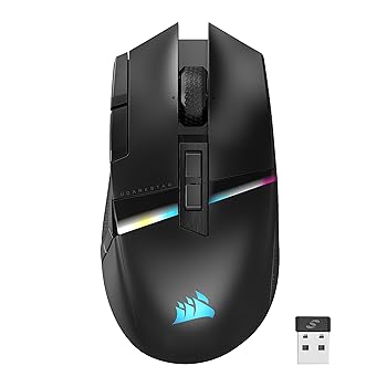 Corsair DARKSTAR RGB WIRELESS MMO Gaming Mouse Black