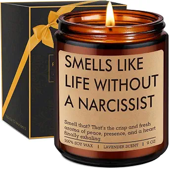 Miracu Candle - Divorce Gifts for Women & Men, Breakup, Divorce Party Decorations, Funny and Uplifting