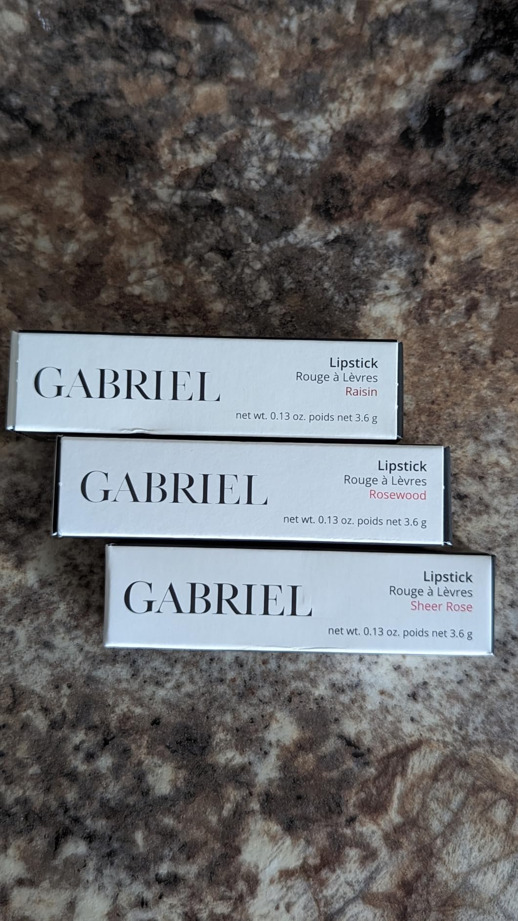 Gabriel Cosmetics Organic Lipstick (Soft Berry - Rosy Nude/Cool Creme)