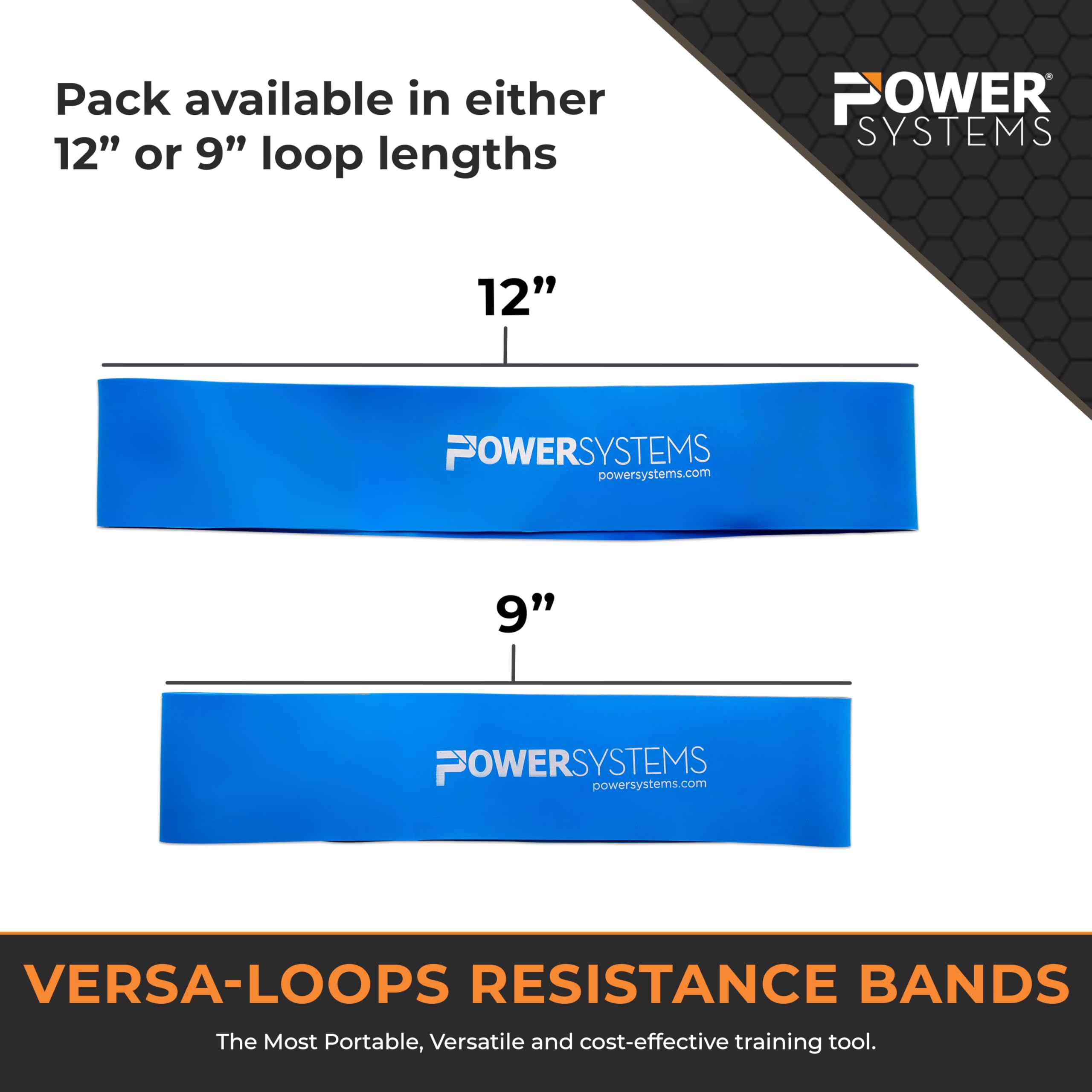 Power Systems Mini fascia di resistenza Versa-Loop, 22,9 cm