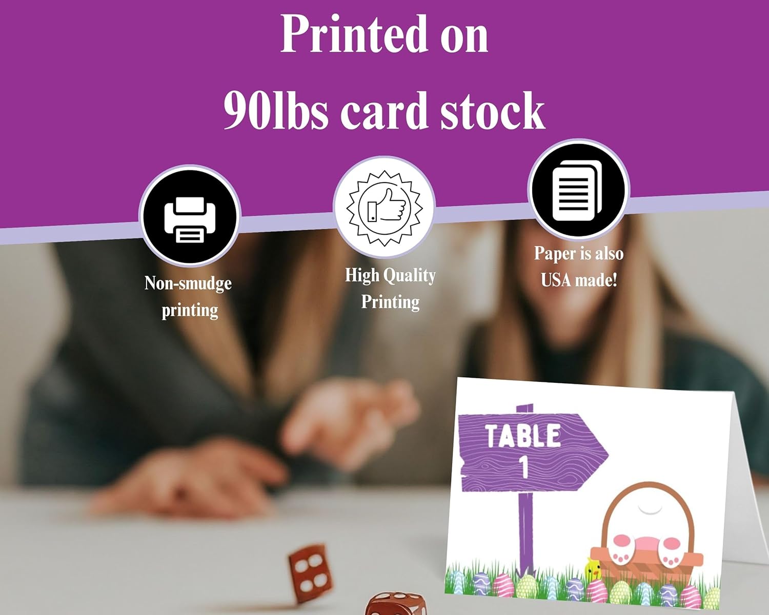 Easter Bunco Theme Set - Bunco Score Sheets - Spring Themed Bunco - Easter Scorecards - Tally Sheets - Ghost Player - Bunco Babes - Bunco Game Kit for Game Night
