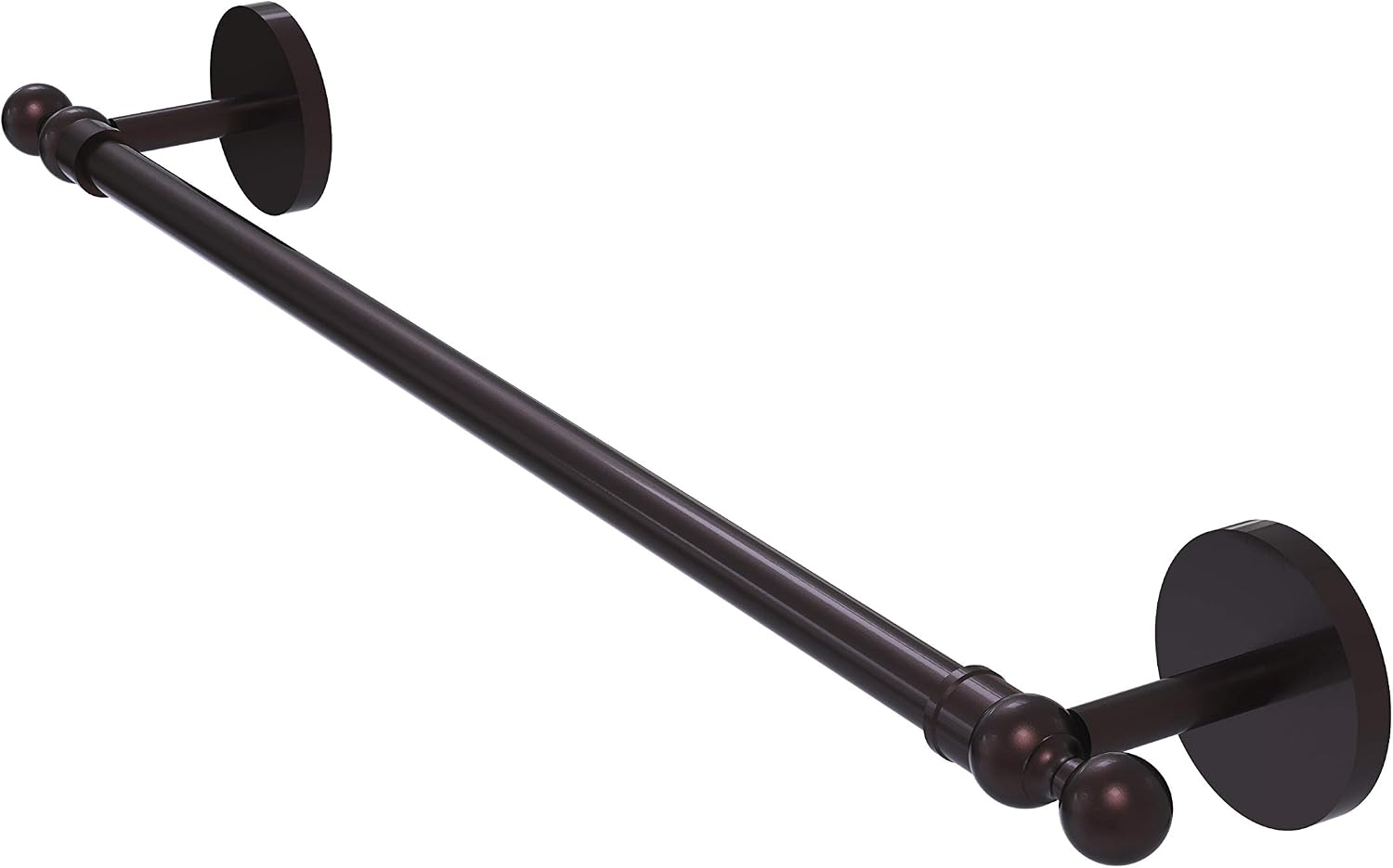 Allied Brass 1041/30 Skyline Collection 30 Inch Towel Bar, Matte Black