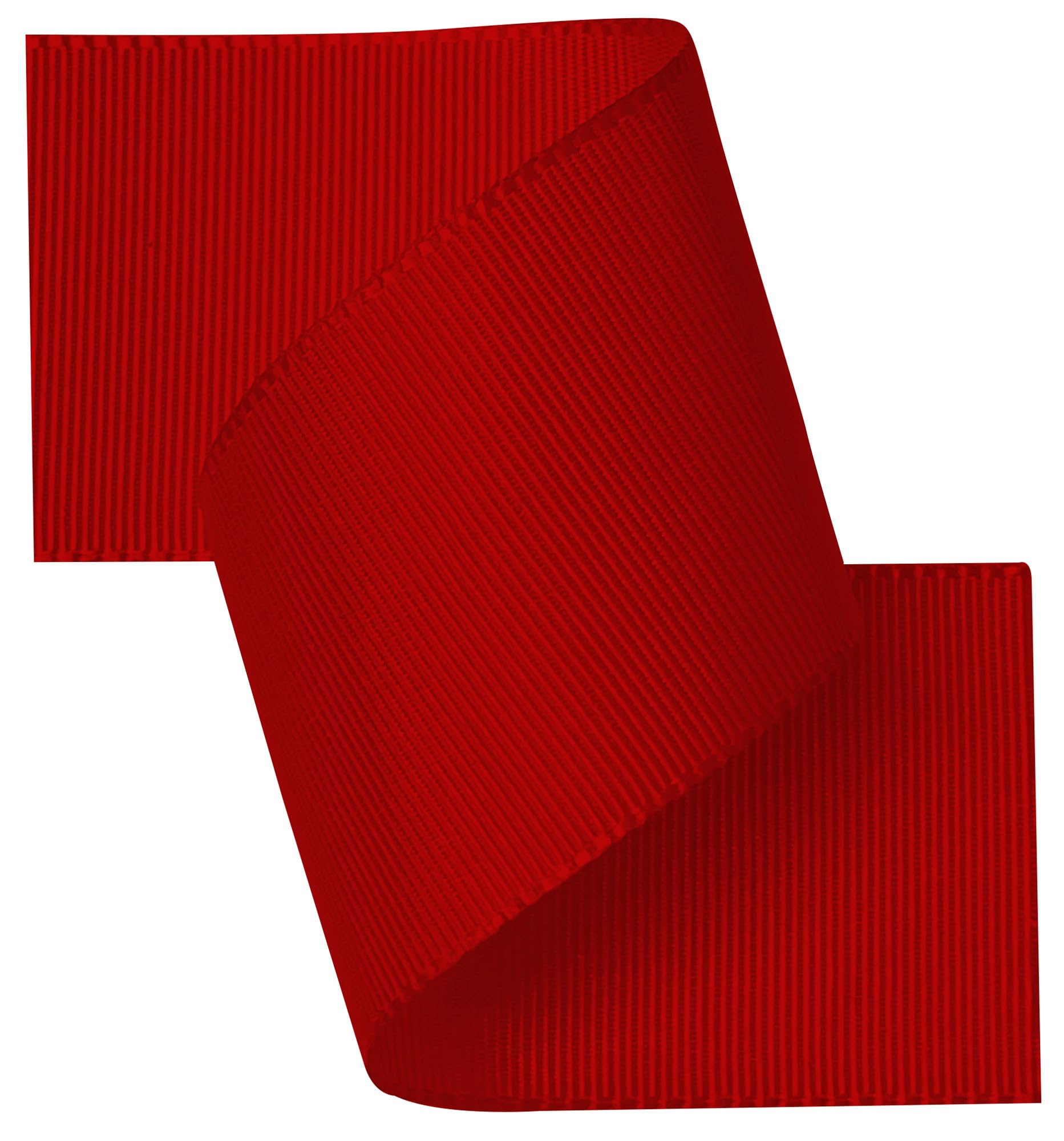 Ruban gros-grain rouge double face 38mm idéal pour loisirs créatifs