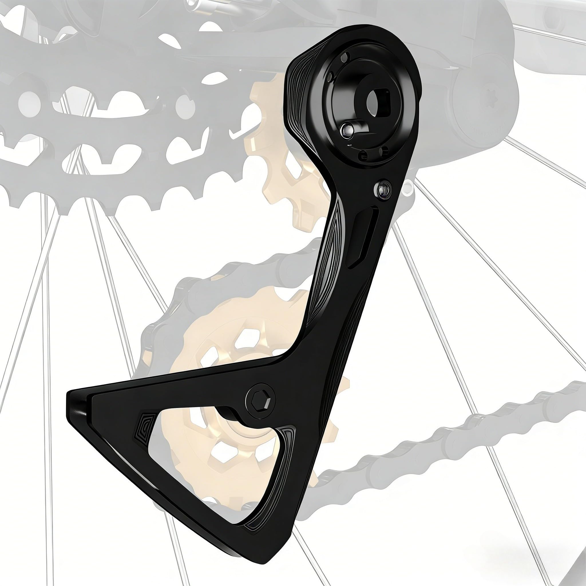 Per gabbia deragliatore SRAM eTap AXS, compatibile con rosso/Force/Rival/Apex, adatto a cassette 36T e deragliatori XPLR, viti in titanio + strumento AXS